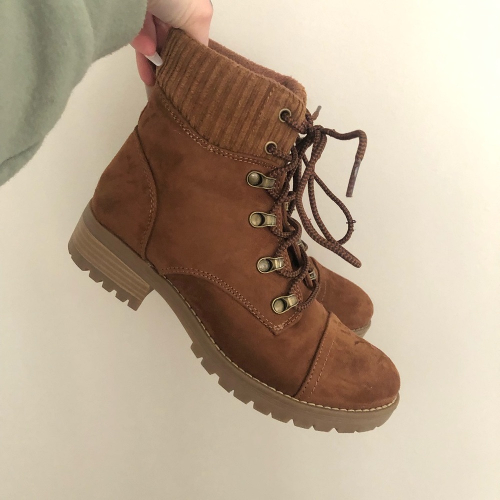 Tan Boots - Size 6